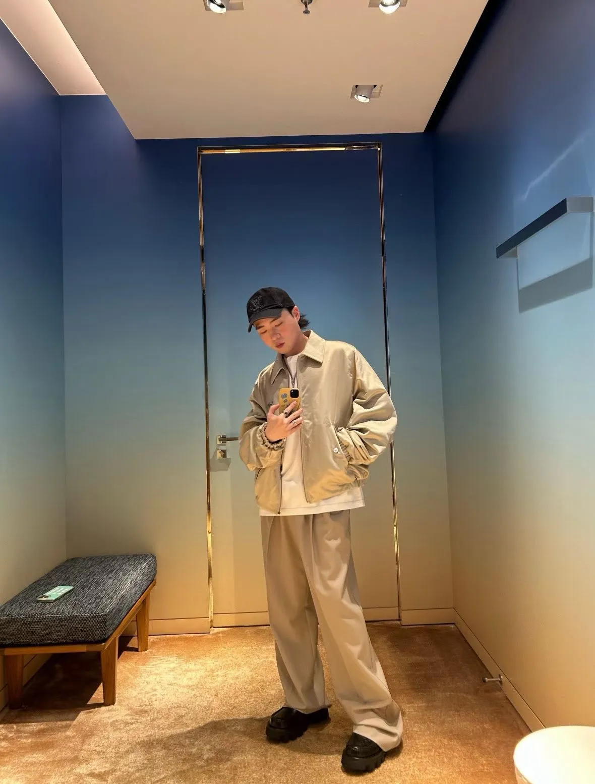 Louis Vuitton/Louis Vuitton 26ss webbing trousers